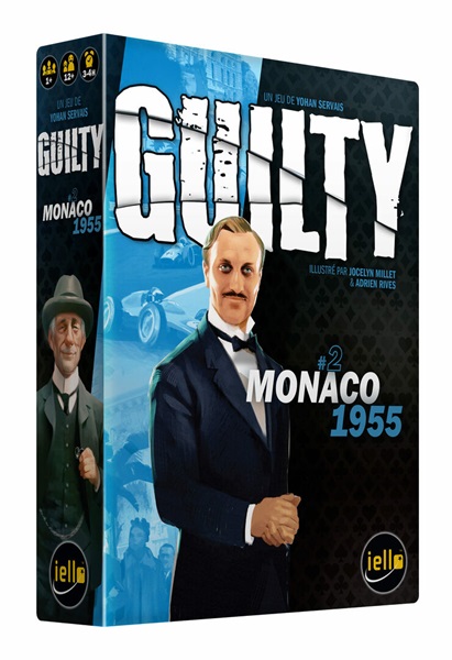 Boîte du jeu Guilty - Monaco 1955 (VF)