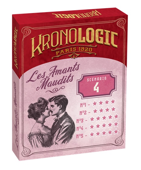 Boîte du jeu Kronologic - Paris 1920 - Les amants Maudits (ext)