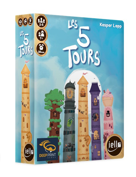 Boîte du jeu Les 5 Tours