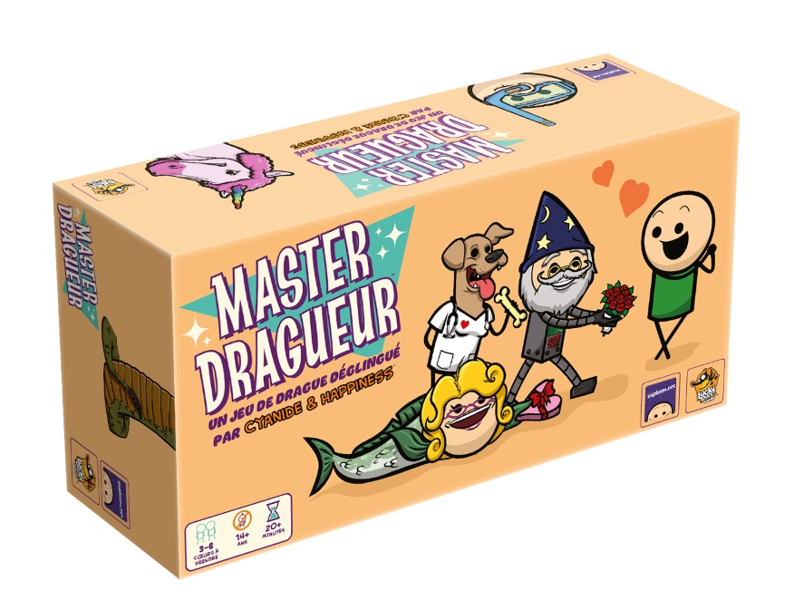 Boîte du jeu Master Dragueur (VF)