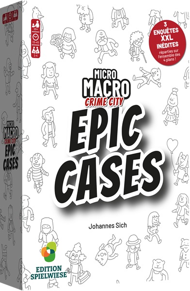 Boîte du jeu MicroMacro: Crime City - Epic Cases (ext) (VF)