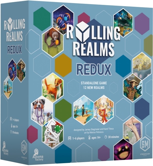 Boîte du jeu Rolling Realms - Redux (VF)