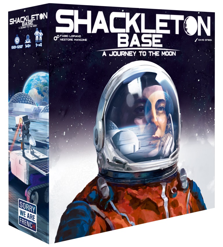 Boîte du jeu Shackleton Base - A Journey to the Moon (VF)