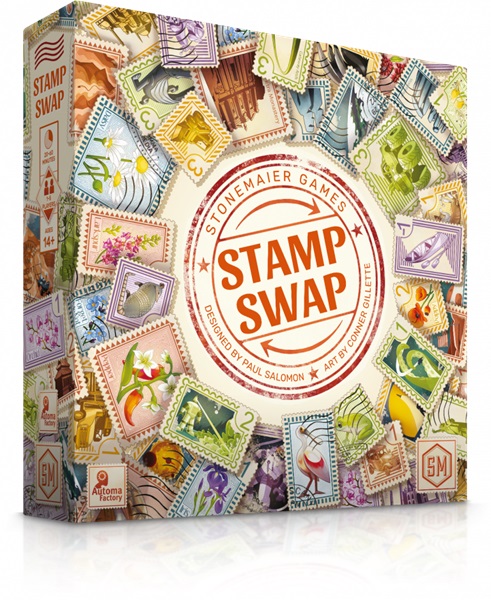 Boîte du jeu Stamp Swap (VF)