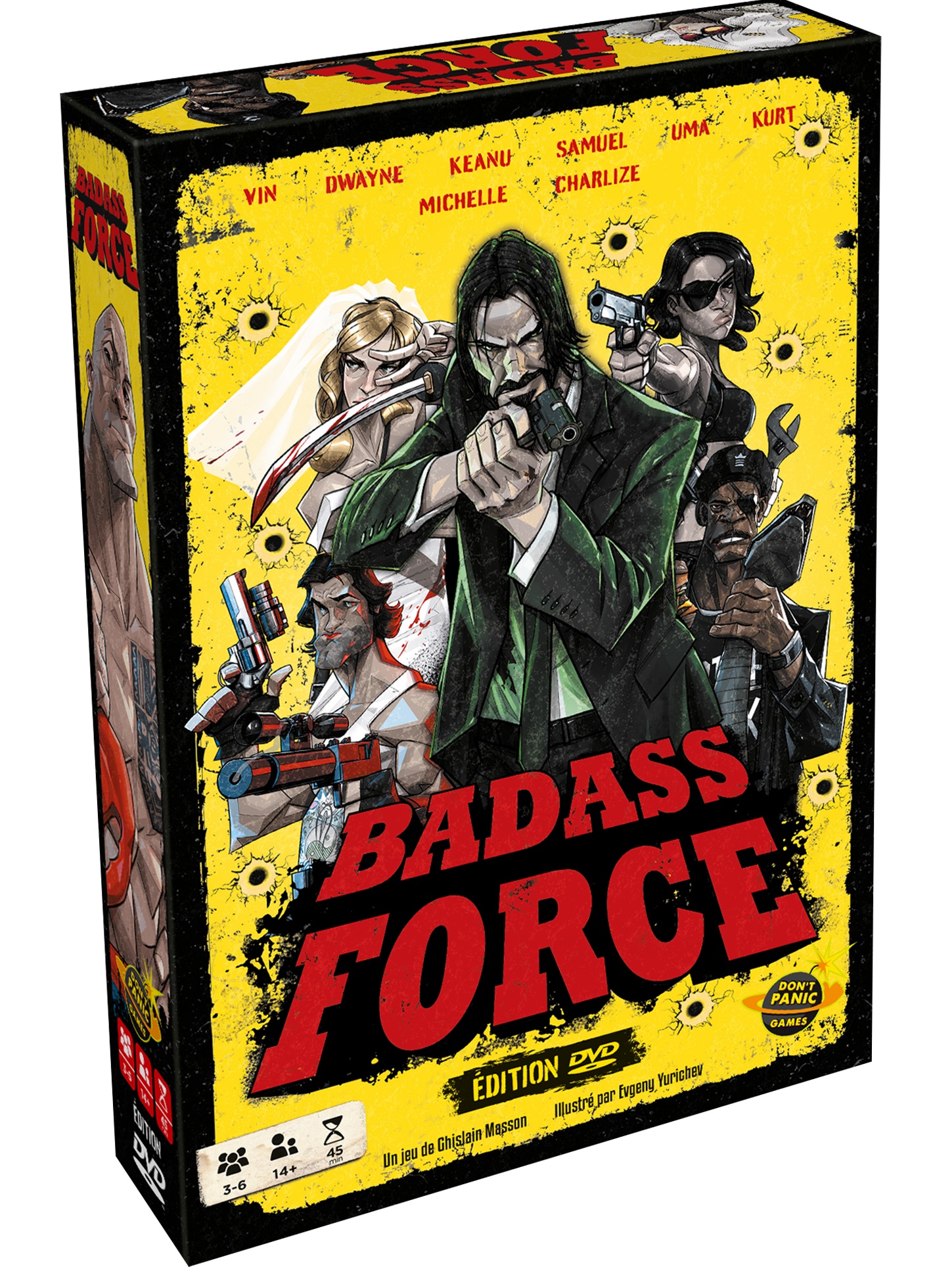 Boîte du jeu Badass Force - Édition DVD