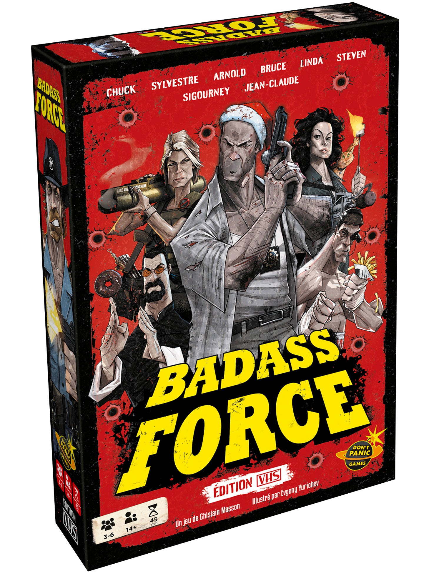 Boîte du jeu Badass Force - Édition VHS