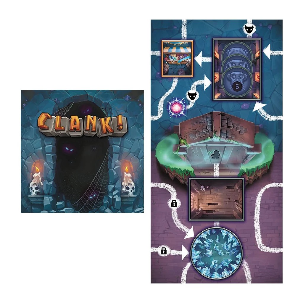 Présentation du jeu Clank! - Catacombes