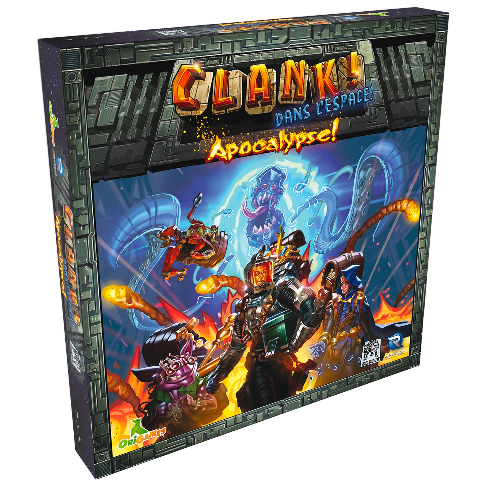 Boîte du jeu Clank! Dans l'Espace - Apocalypse (ext)