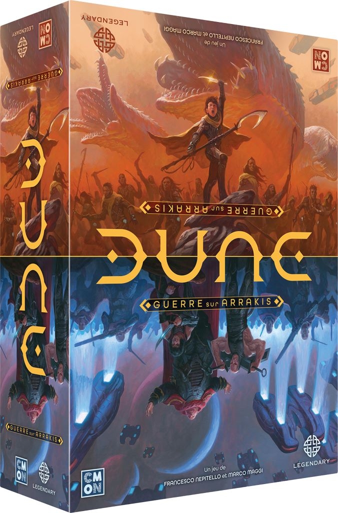 Boîte du jeu Dune - Guerre sur Arrakis