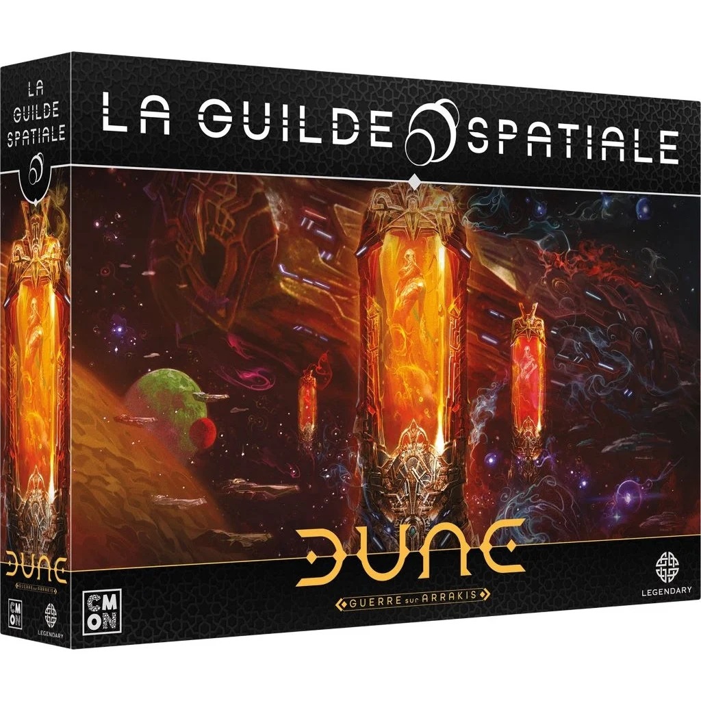 Boîte du jeu Dune - Guerre sur Arrakis - La Guilde Spatiale (ext)