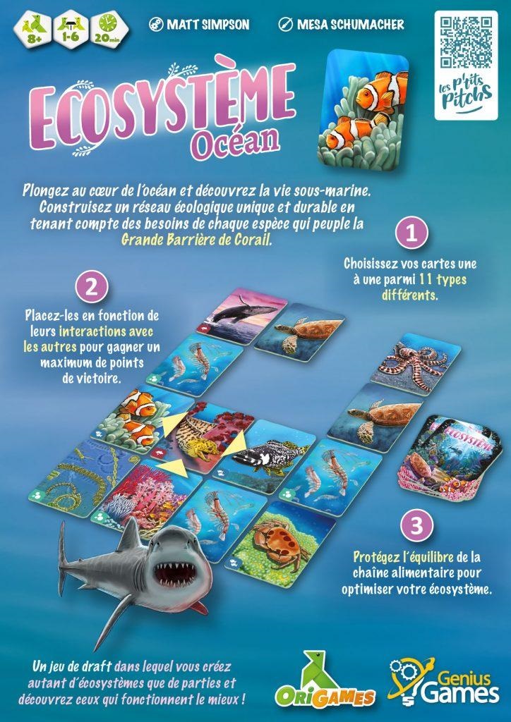 Présentation du jeu Écosystème - Océan