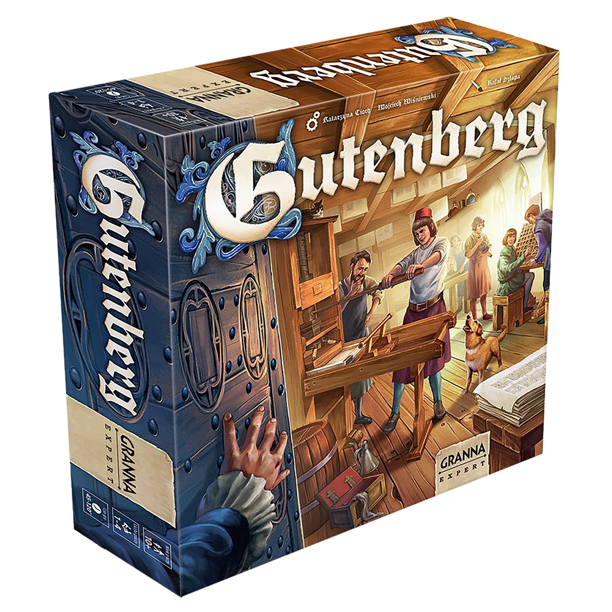 Boîte du jeu Gutenberg (VF)