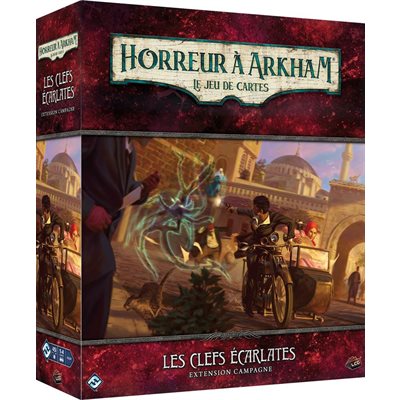 Boîte du jeu Horreur à Arkham JCE : Les Clefs Écarlates - Extension Campagne