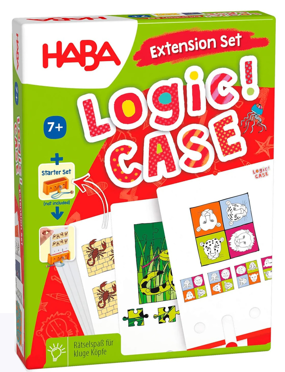 Boîte du jeu Logic! Case - Starter Set 7+ Animaux Sauvages (ext) (ML)