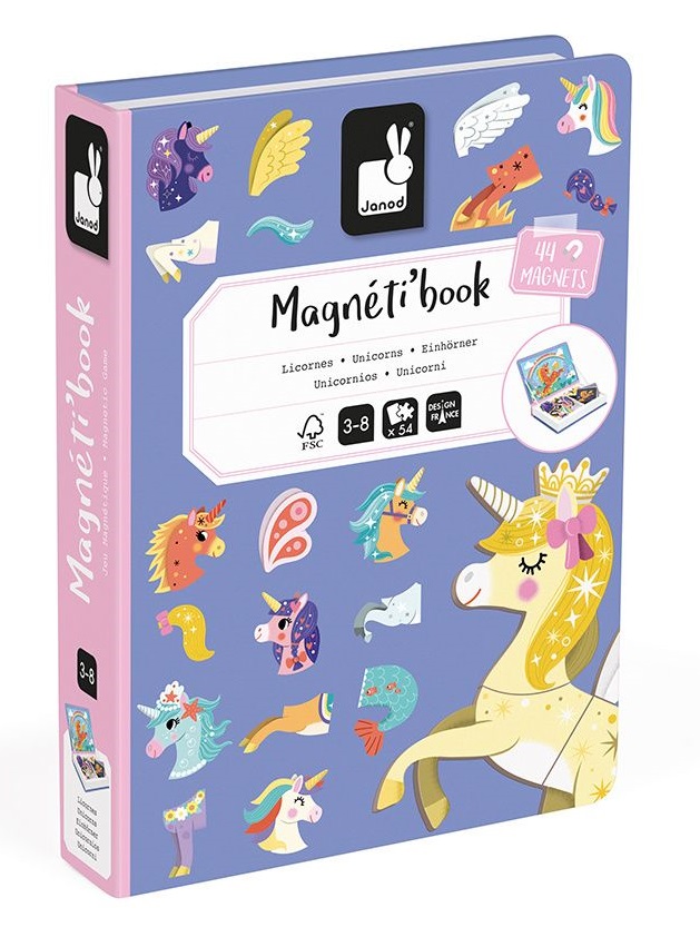 Boîte du jeu Magnéti'book - Licorne