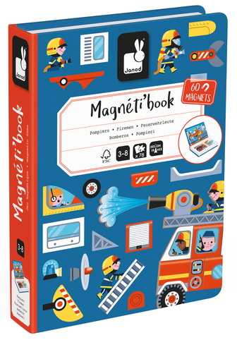 Boîte du jeu Magnéti'book - Pompiers