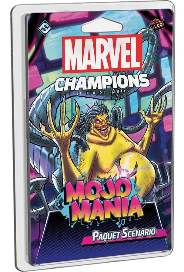 Boîte du jeu Marvel Champions - JCE: MojoMania (ext) (VF)