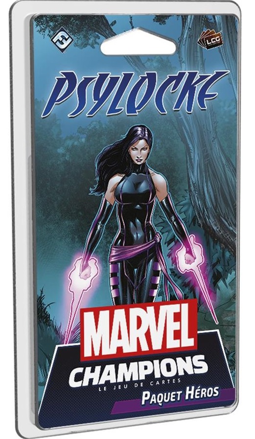 Boîte du jeu Marvel Champions - JCE: Psylocke (ext) (VF)