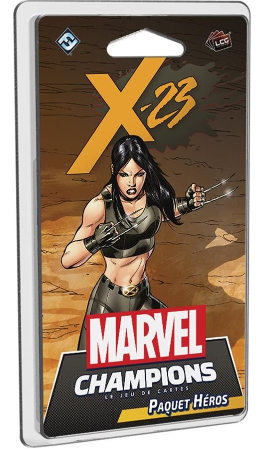 Boîte du jeu Marvel Champions - JCE: X-23 (ext) (VF)