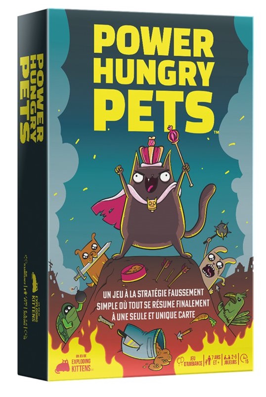 Boîte du jeu Power Hungry Pets (VF)