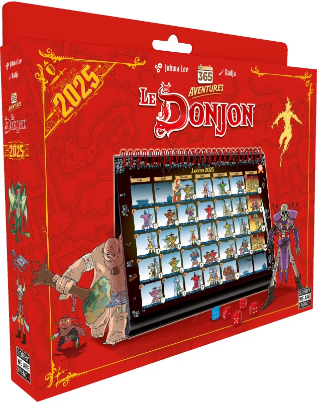 Boîte du jeu 365 Aventures - Le Donjon (2025)