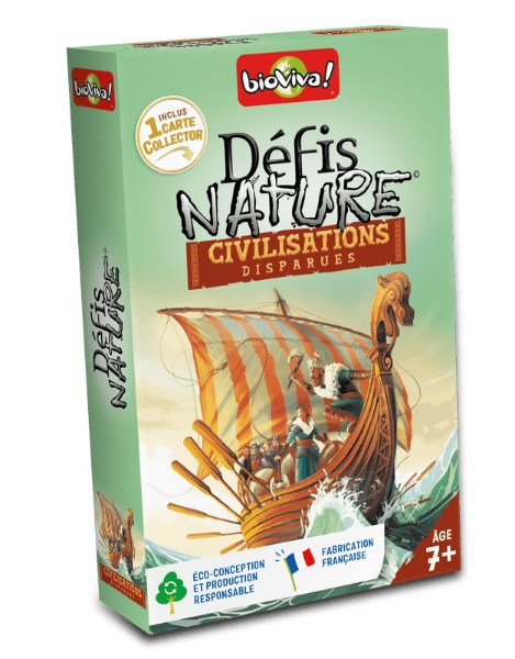 Boîte du jeu Défis Nature : Civilisations Disparues