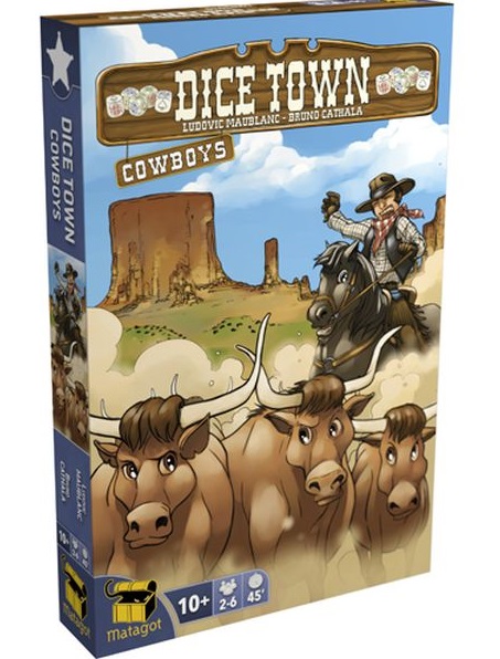 Boîte du jeu Dice Town - Cowboys (ext) (VF)