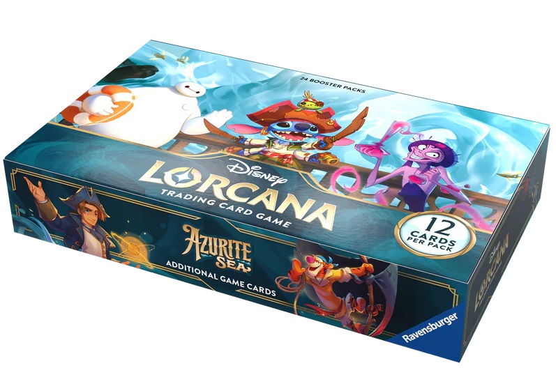 Boîte du jeu Disney Lorcana: Azurite Sea - Sealed box of 24 Boosters