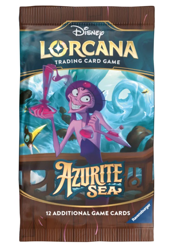 Présentation du jeu Disney Lorcana: Azurite Sea - Boosters (VA)