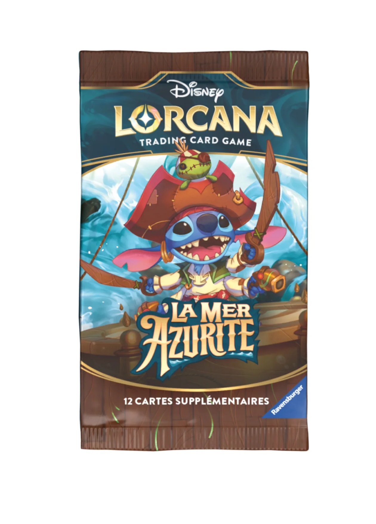 Boîte du jeu Disney Lorcana: La Mer Azurite - Booster