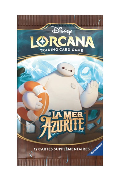 Présentation du jeu Disney Lorcana: Azurite Sea - Boosters (VA)