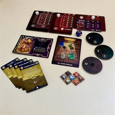 Présentation du jeu Gloomhaven: Buttons & Bugs (VF)