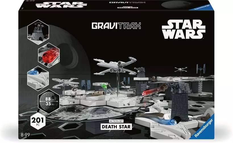 Boîte du jeu GraviTrax - Star Wars (action Set - Death Star)