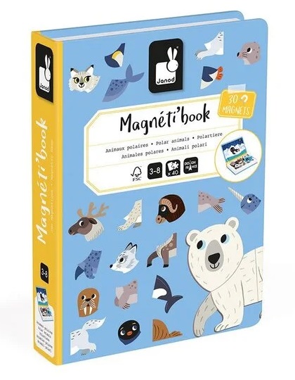 Boîte du jeu Magnéti'book - Animaux Polaires