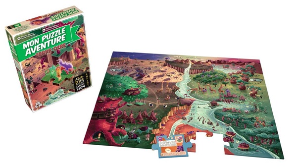 Présentation du jeu Mon Puzzle Aventure - Terre Ocre