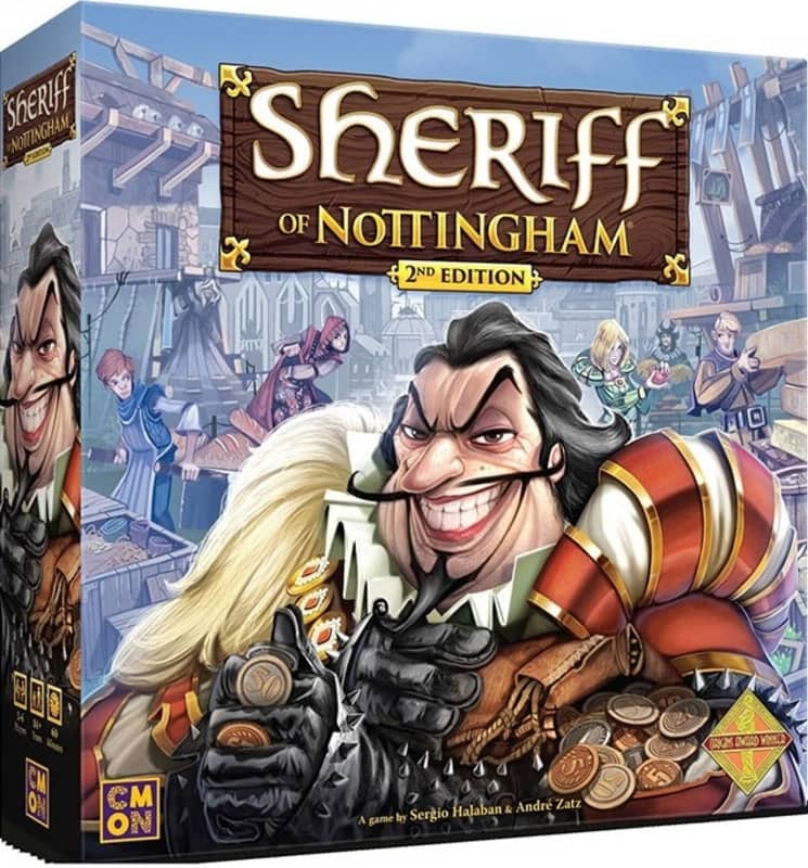 Boîte du jeu Sheriff of Nottingham - 2e Édition (VF)