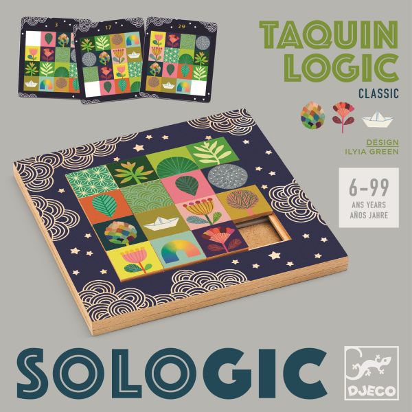 Boîte du jeu Sologic: Taquin (ML)