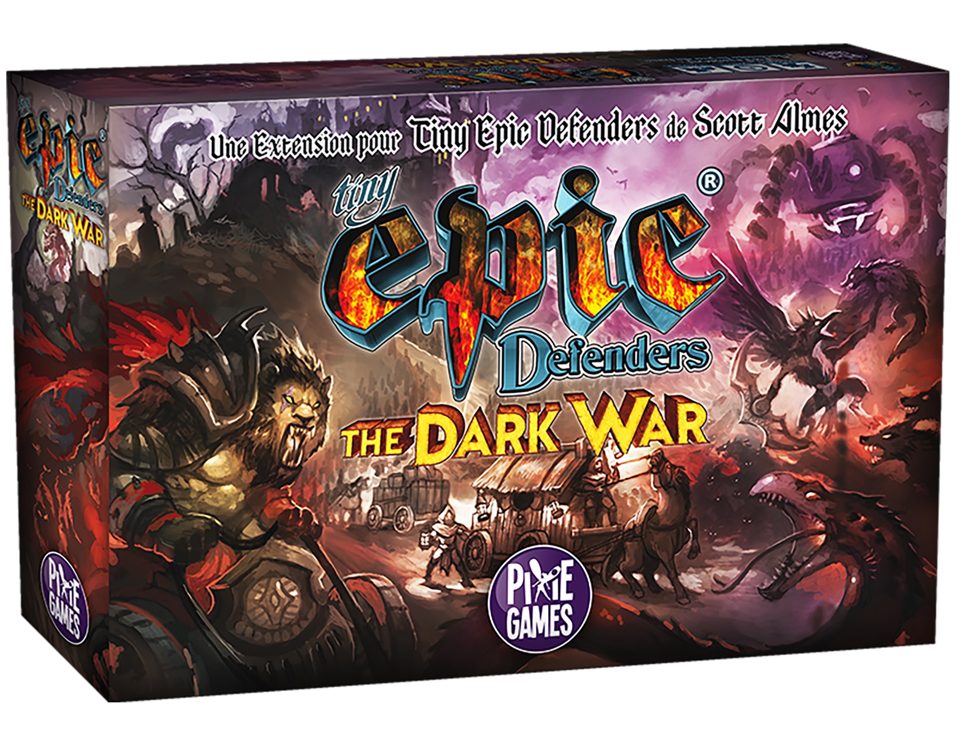 Boîte du jeu Tiny Epic Defenders - The Dark War (ext) (VF)