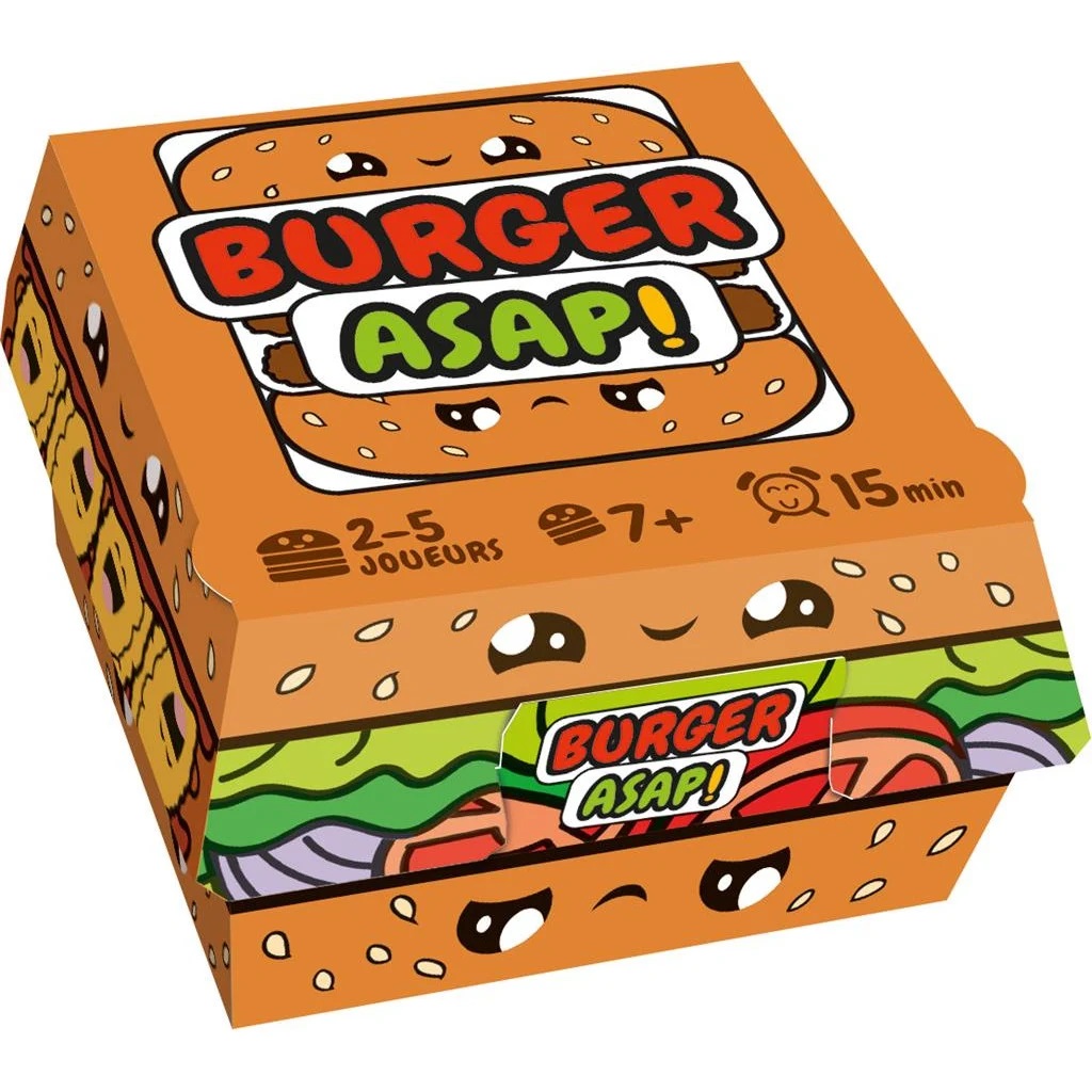 Boîte du jeu Burger Asap! (VF)