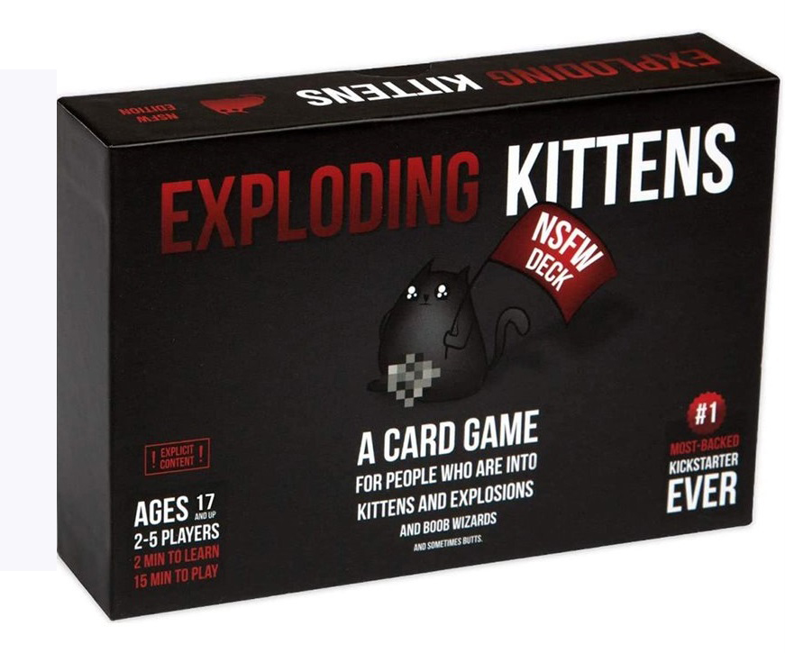 Boîte du jeu Exploding Kittens (NSFW) (VA)