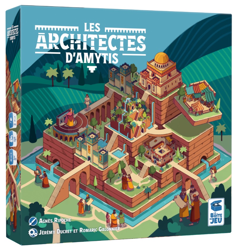 Boîte du jeu Les Architectes d'Amytis