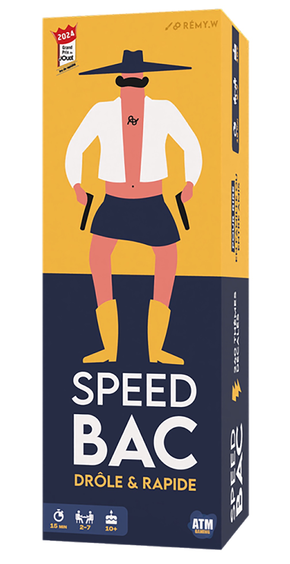 Boîte du jeu Speed Bac - Jaune