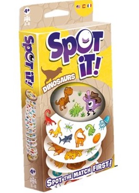 Boîte du jeu Spot it!/Dobble - Dinosaures (ML)