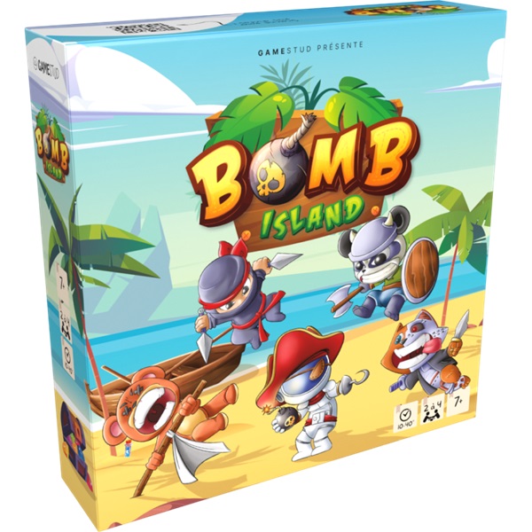 Boîte du jeu Bomb Island (VF)