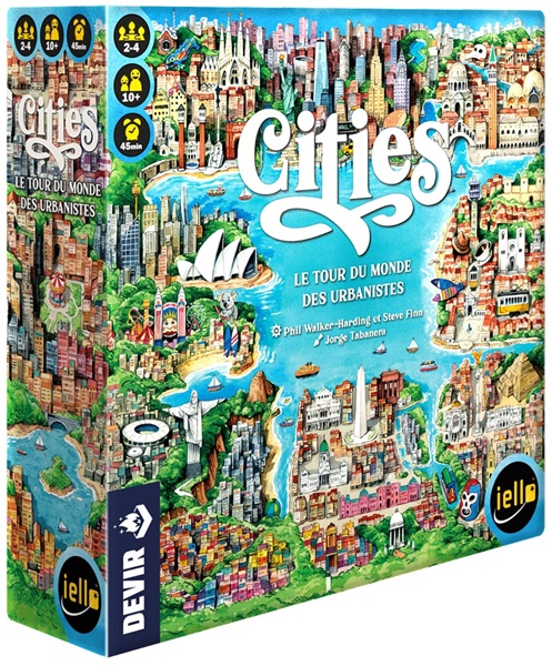 Boîte du jeu Cities (VF)