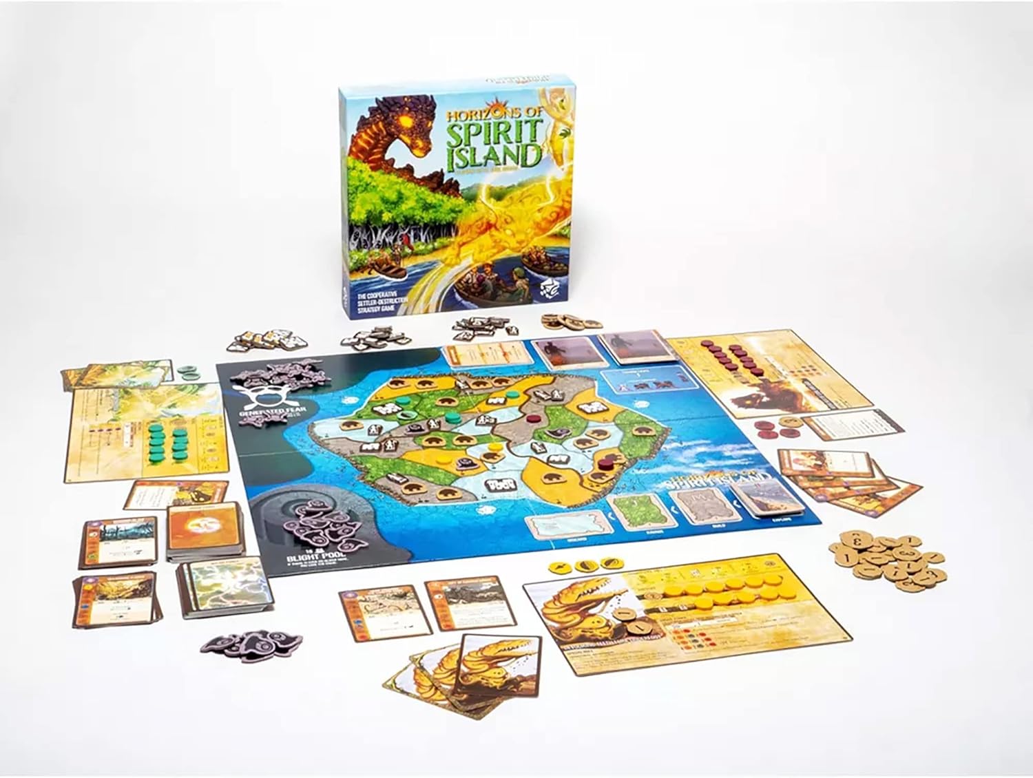 Présentation du jeu Horizons de Spirit Island (VF)