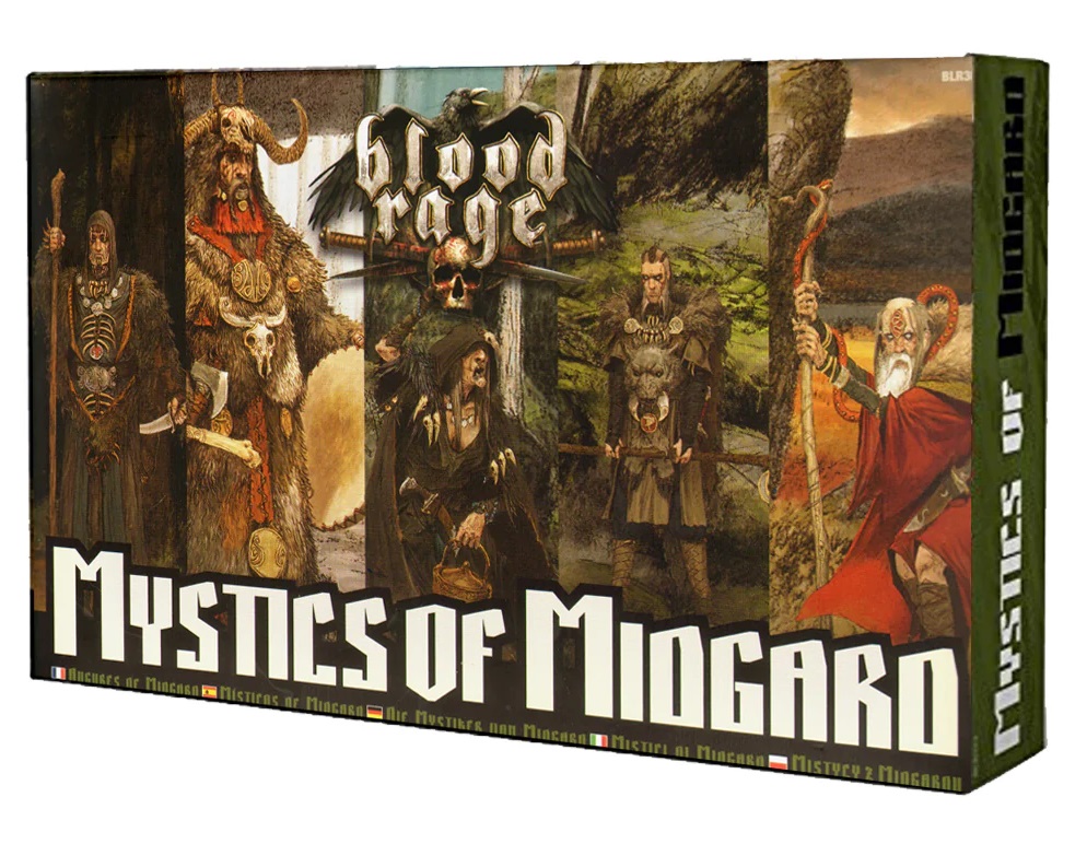 Boîte du jeu Blood Rage - Mystics of Midgard (ML)