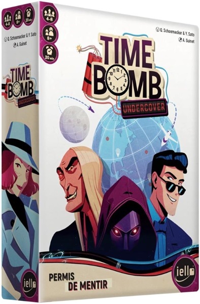 Boîte du jeu Time Bomb Undercover (VF)